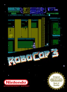 RoboCop 3 (Europe) box cover front